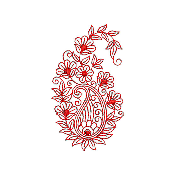 Applique Embroidery Design 20777