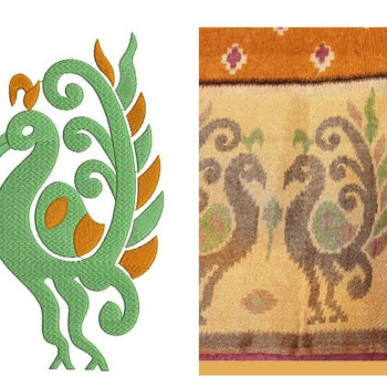 Applique Embroidery Design 20778