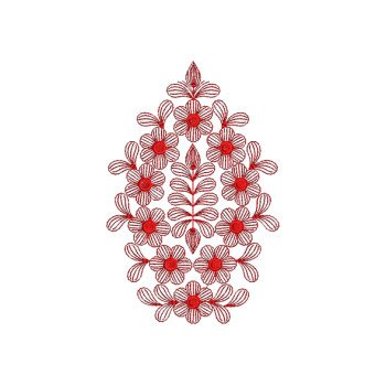 Applique Embroidery Design 20789