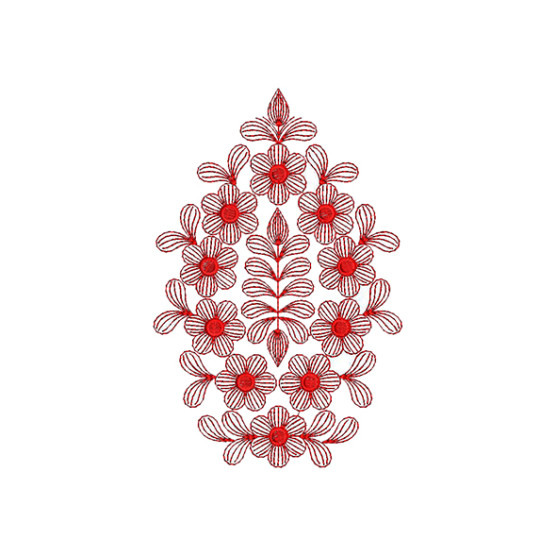 Applique Embroidery Design 20789