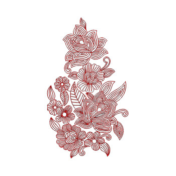 Applique Embroidery Design 20791