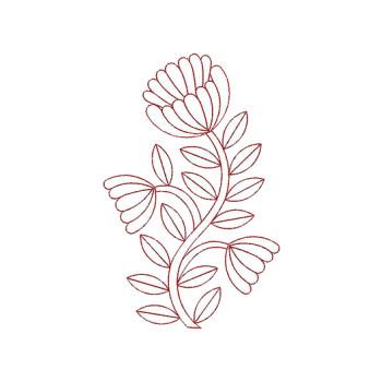 Applique Embroidery Design 20793