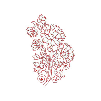 Applique Embroidery Design 20795