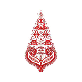 Applique Embroidery Design 20798