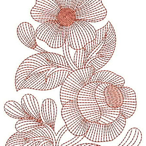 Applique Embroidery Design 20804