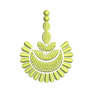 Jumka Applique Embroidery Design 20807