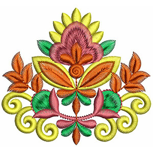 Applique Embroidery Design 20872