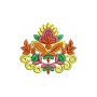 Applique Embroidery Design 20872