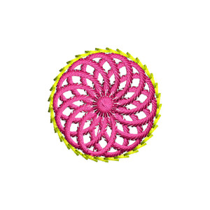 Lrish Celtic Cross Patch Embroidery Design 20899