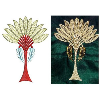 Applique Embroidery Design 20977