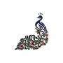 Machine Embroidery Design Peacock