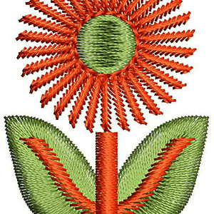 Sunflower Embroidery Design 21062