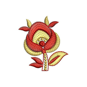 Applique Embroidery Design 21099