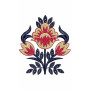 Flower Patch Embroidery Design 21276