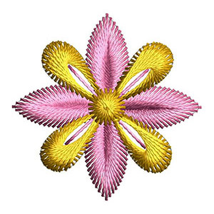 Magnolia Flower Embroidery Design 21316