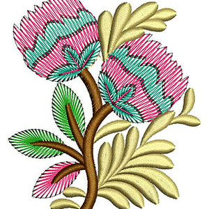 Attractive Applique Embroidery Design 21338