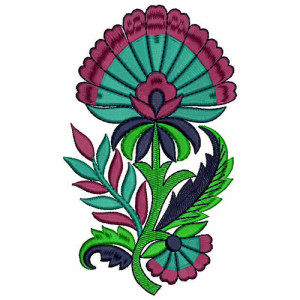 Accent Big Flowers Machine Embroidery 21353