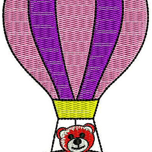 Hot Air Balloon Flying With Teddy 21420