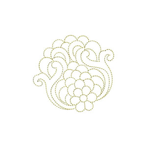 Kerala Latest Cutwork Applique Embroidery Design 21466