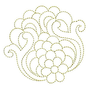 Kerala Latest Cutwork Applique Embroidery Design 21466