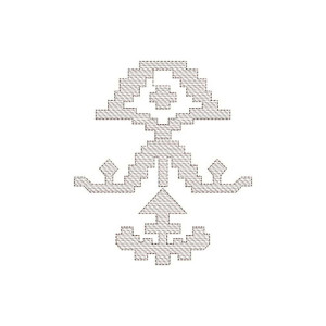 Germany Unique Applique Embroidery Design 21472