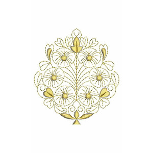 Indian Fancy Patch Embroidery Design 21510