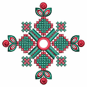 Germany Fancy Applique Embroidery Design 21521