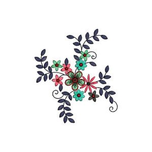 Kerala Traditional Applique Embroidery Design 21522