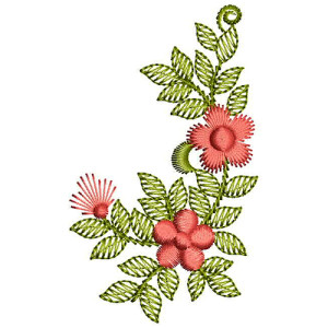 Best Ribbon Embroidery Pattern 21791