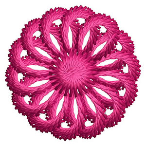 Mauritius Patch Embroidery Design 21875