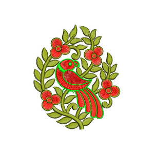 Parrot Machine Embroidery Design 21921
