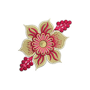 Decorative Applique Embroidery Design 21976