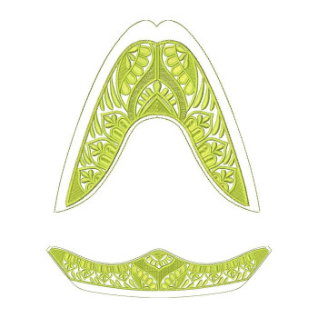 Unique Embroidery Mojari Design