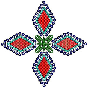 Church Cross Embroidery Design 22007
