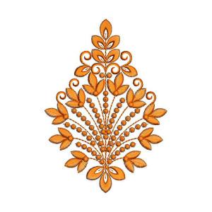 Traditional Mexican Costume Patch Embroidery Design 22025