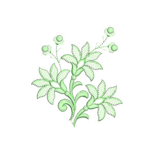 Romania Style Embroidery Design 22026