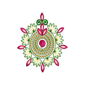 Retro Seventies Jacket Embroidery Design 22060