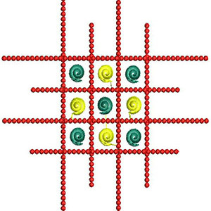 Geometric Shape Embroidery Design 22062