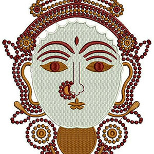 Maa Durga Embroidery Design 22068