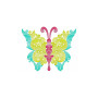 Butterfly Applique Embroidery Design 22070