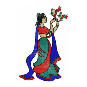 Applique Embroidery Design 22074