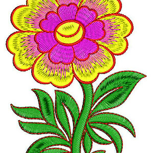 Applique Embroidery Design 22076