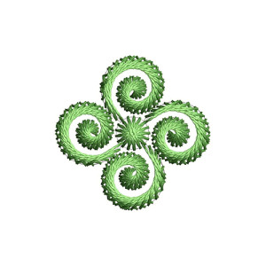 Applique Embroidery Design 22195
