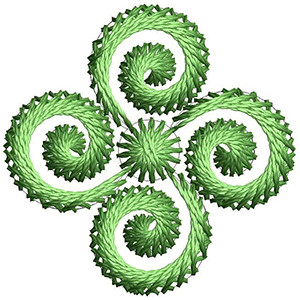 Applique Embroidery Design 22195