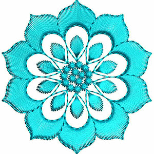 Applique Embroidery Design 22196