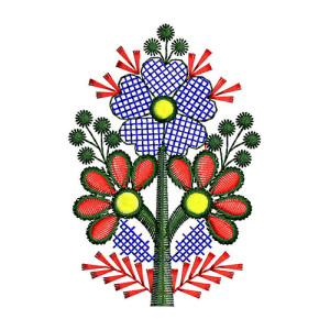 Applique Embroidery Design 22199