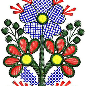 Applique Embroidery Design 22199