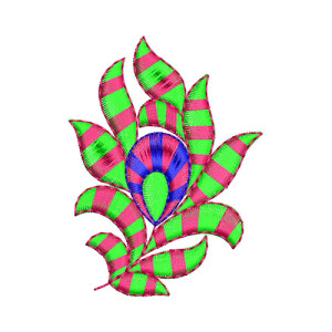 Applique Embroidery Design 22205