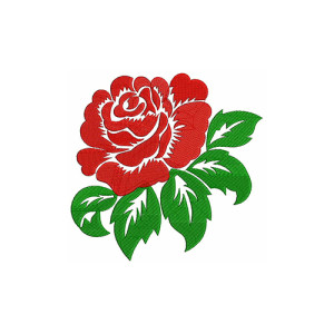 Rose Embroidery Design 22255