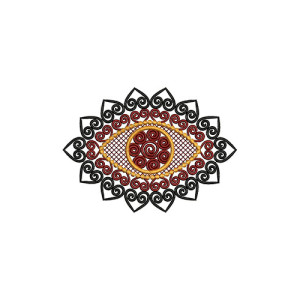 Inspiration Patch Embroidery Design 22258